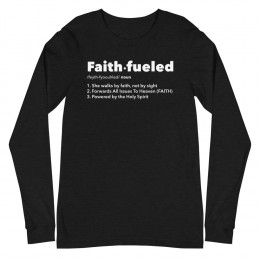Faith-Fueled Definition Long Sleeve Tee